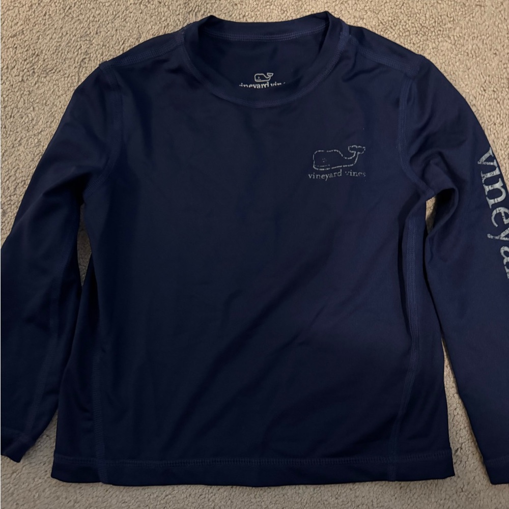 Vineyard Vines Navy Long Sleeve Rashguard!